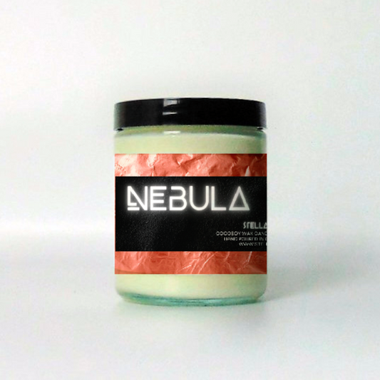 Nebula | Cake + Strawberries | Candle